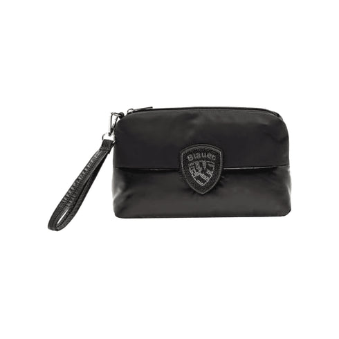 Blauer Pochette Pochette a mano logo UNI  - Francavilla Moda